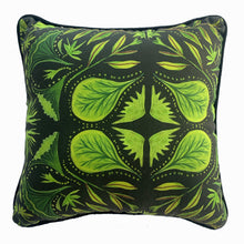 Load image into Gallery viewer, "Botanical Mirror" Decorative Pillow