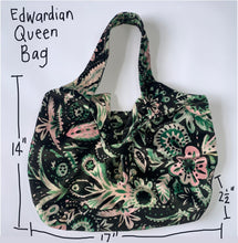 Load image into Gallery viewer, Velvet Edwardian Queen Bag
